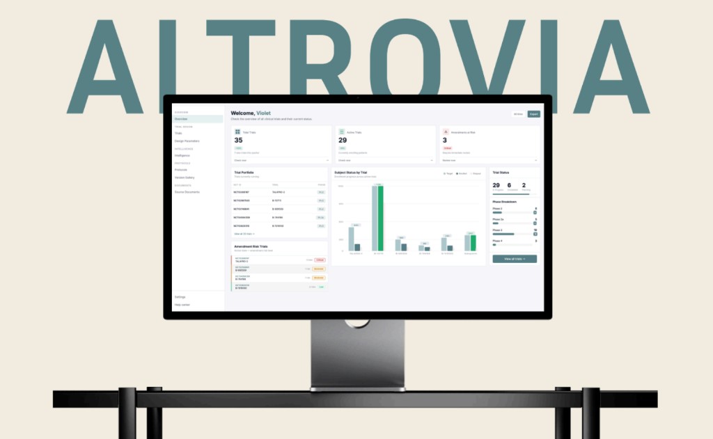 Designing Decision Clarity in Clinical Trial Systems case study preview